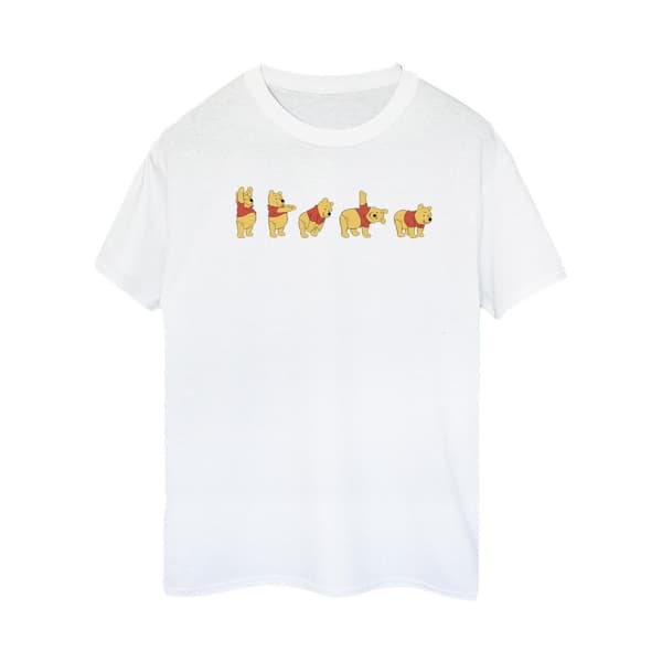 Disney Womens/Ladies Winnie The Pooh Stretching Cotton Boyfriend T-Shirt