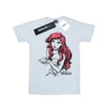 Miniatyrbild 1 av 3: Disney Dam/dam Ariel Shell Sketch Bomull Boyfriend T-shirt
