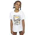 Miniatyrbild 2 av 3: Star Wars: The Book Of Boba Fett Galactic Outlaw Distress T-shirt i bomull för flickor