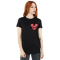 Miniatyrbillede 2 af 3: Disney Womens/Ladies Mickey Mouse Symbol Cotton Boyfriend T-Shirt