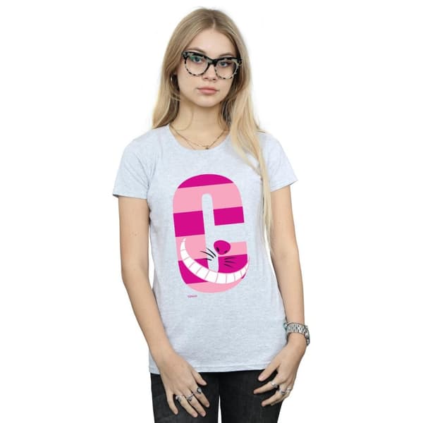 Disney Dam/Tjej Alphabet A Is For Alice T-shirt i bomull