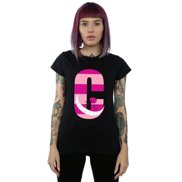 Disney Dam/Tjej Alphabet A Is For Alice T-shirt i bomull