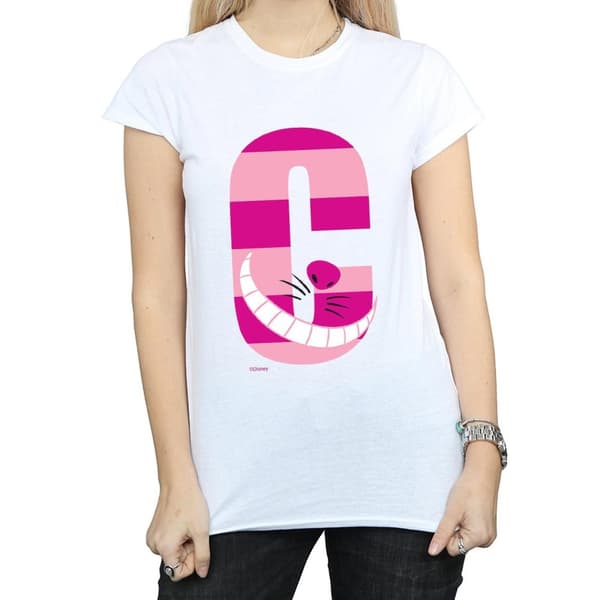 Disney Womens/Ladies Alphabet A Is For Alice Cotton T-Shirt