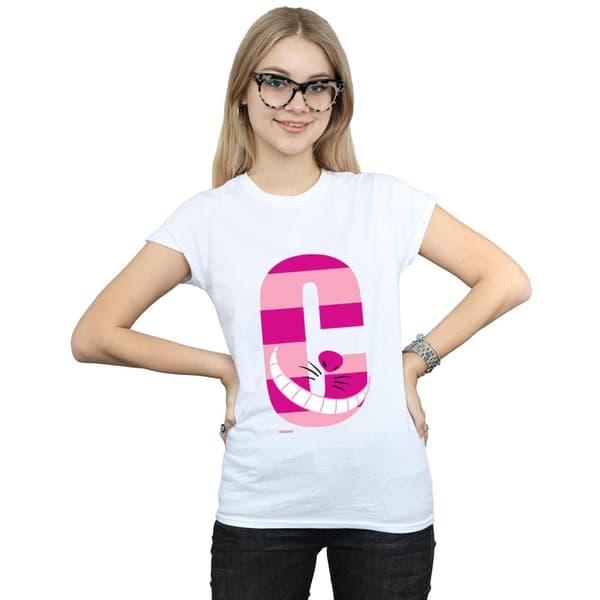 Disney Womens/Ladies Alphabet A Is For Alice Cotton T-Shirt