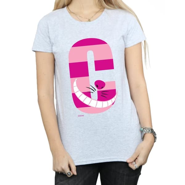 Disney Dam/Tjej Alphabet A Is For Alice T-shirt i bomull
