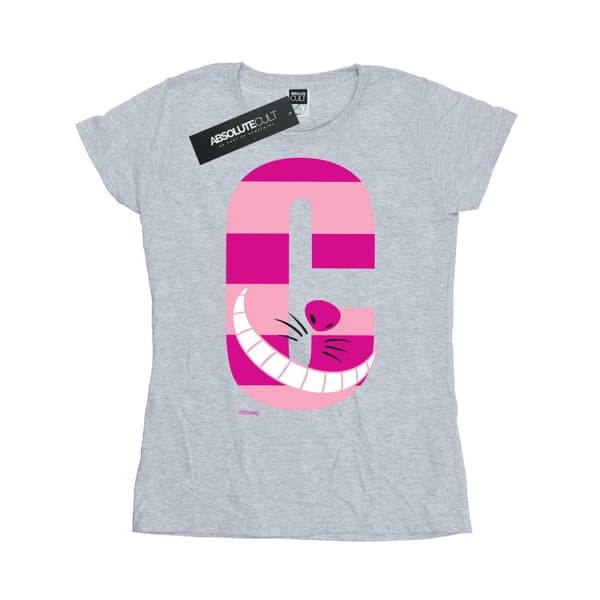 Disney Dam/Tjej Alphabet A Is For Alice T-shirt i bomull
