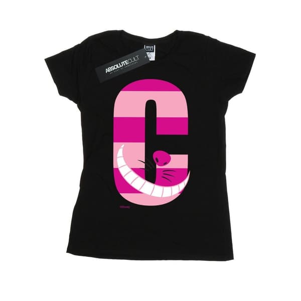 Disney Dam/Tjej Alphabet A Is For Alice T-shirt i bomull