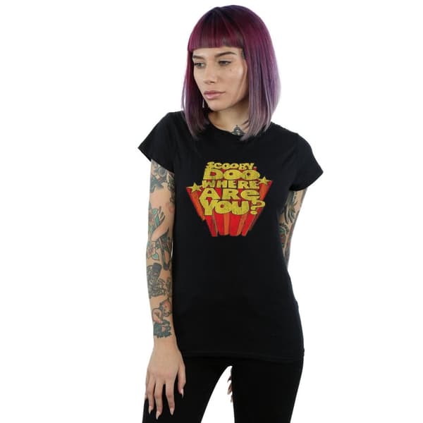 Scooby Doo Womens/Ladies Where Are You? Cotton T-Shirt