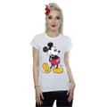 Miniatyrbilde 4 av 5: Disney Womens/Ladies Mickey Mouse Classic Kick Cotton T-Shirt