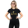 Miniatyrbillede 2 af 3: Disney Womens/Ladies Princess Tinker Bell Sparkle Time Cotton T-Shirt