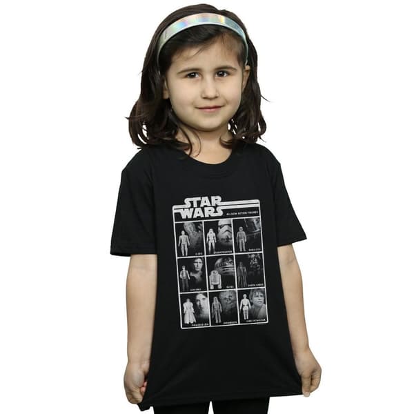 Star Wars Girls Class Of Action Figures Cotton T-Shirt