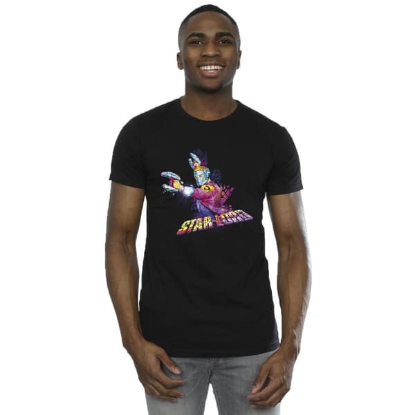 Marvel Mens Guardians Of The Galaxy Abstract Star Lord T-Shirt