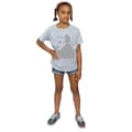 Miniatyrbild 4 av 5: Disney Princess Belle Christmas Silhouette T-shirt i bomull för flickor