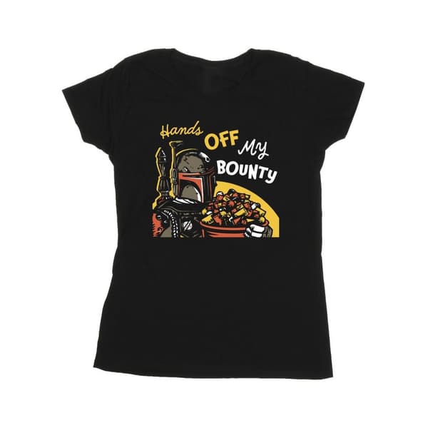 Star Wars Womens/Ladies Boba Fett Hands Off My Bounty Cotton T-Shirt