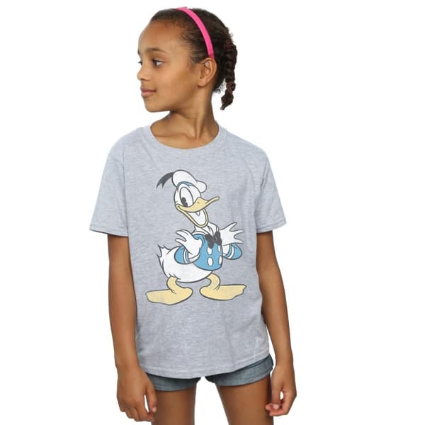 Disney Donald Duck Posing T-shirt i bomull för flickor