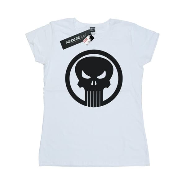 Marvel Dam/Tjej - The Punisher - Skull Circle - Bomulls-T-shirt