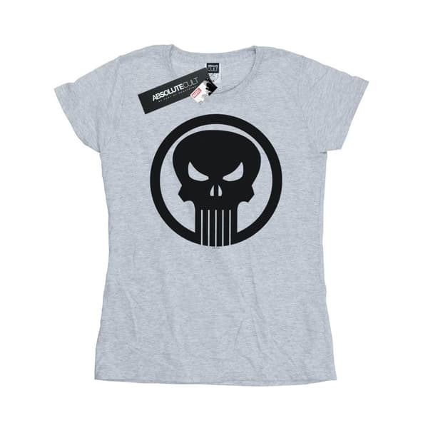 Marvel Dam/Tjej - The Punisher - Skull Circle - Bomulls-T-shirt