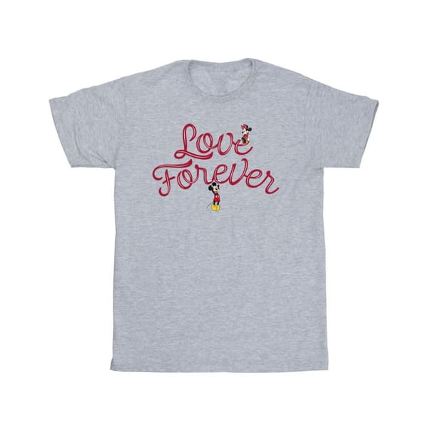 Disney Musse Pigg Love Forever T-shirt i bomull för flickor