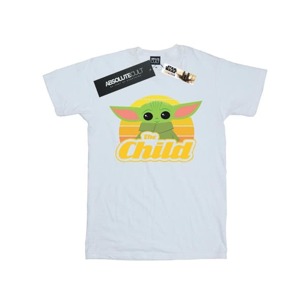 Star Wars Mens The Mandalorian The Child Retro T-Shirt