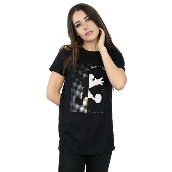Disney Dam/Tjej Musse Pigg Reach For The Future Boyfriend T-shirt i bomull