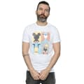 Miniatyrbillede 2 af 5: Disney Mens Mickey Mouse Four Backs T-Shirt