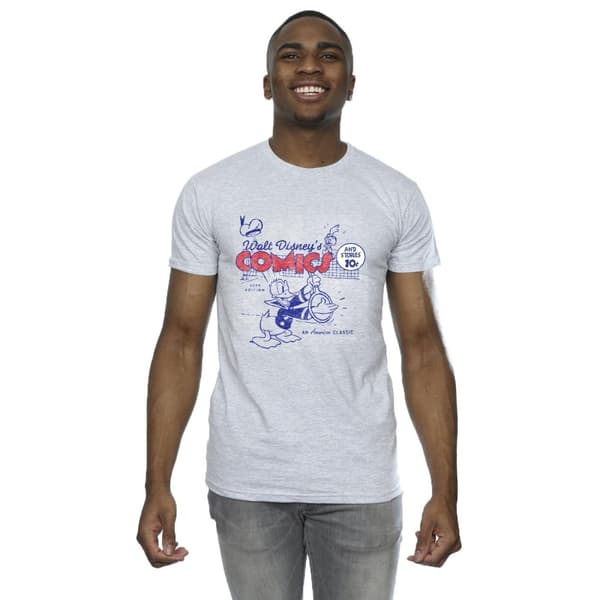 Disney Mens Donald Duck Comics T-Shirt