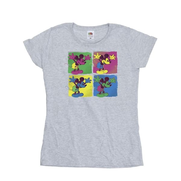 Disney Dam/Tjej Musse Pigg Pop Art T-shirt i bomull