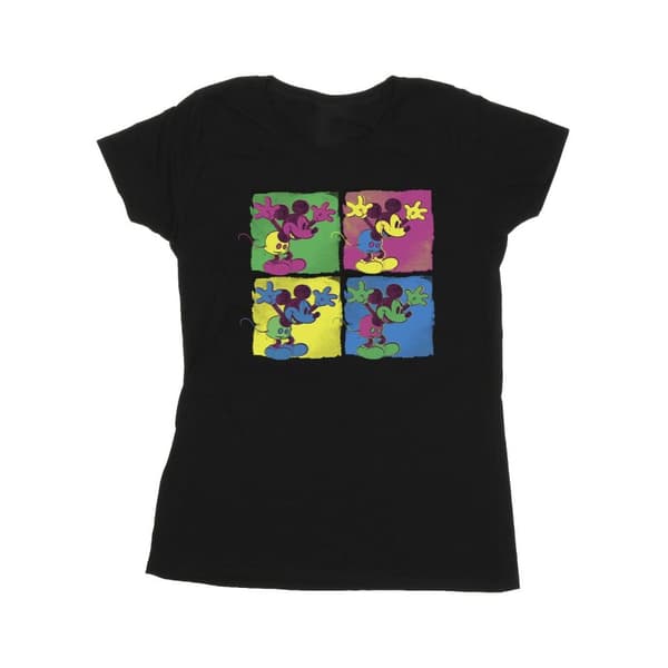 Disney Dam/Tjej Musse Pigg Pop Art T-shirt i bomull