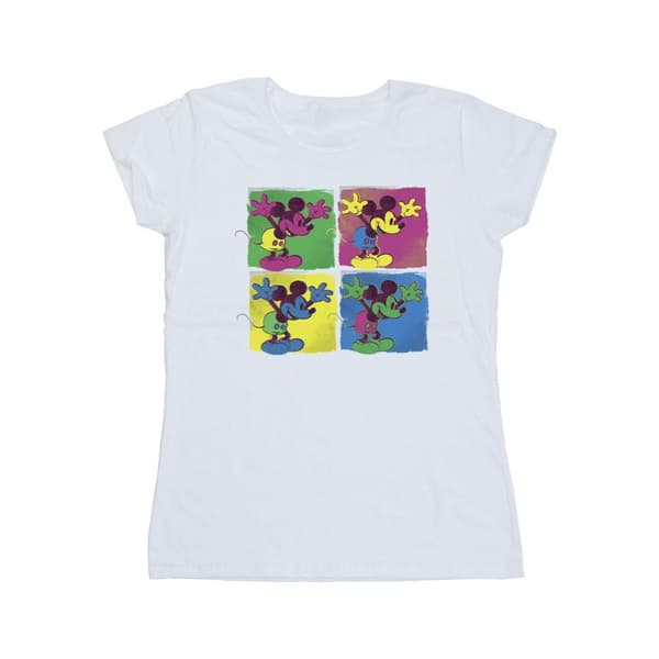 Disney Dam/Tjej Musse Pigg Pop Art T-shirt i bomull