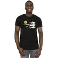 Miniatyrbilde 2 av 3: Star Wars Mens The Mandalorian Cutout Ship T-Shirt