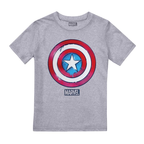 Captain America Droppskydds-T-shirt för barn/unga