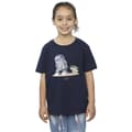 Miniatyrbillede 2 af 3: Star Wars Girls The Mandalorian R2D2 And Grogu Cotton T-Shirt