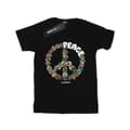 Pikkukuva 1 / 5: Woodstock Womens/Ladies Floral Peace Cotton Boyfriend T-Shirt