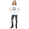 Pikkukuva 4 / 5: Woodstock Womens/Ladies Floral Peace Cotton Boyfriend T-Shirt
