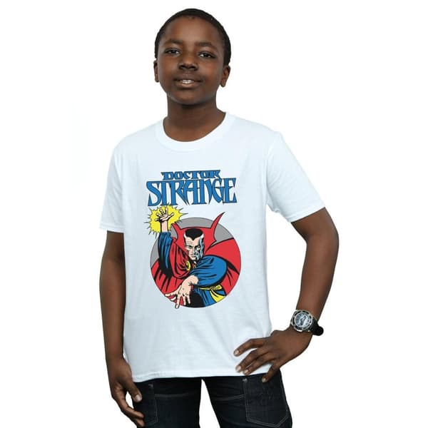 Marvel Boys Doctor Strange Circle T-Shirt