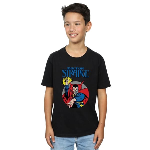 Marvel Boys Doctor Strange Circle T-Shirt