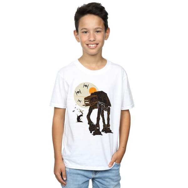 Star Wars Halloween AT AT T-shirt för pojkar