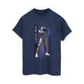 Miniatyrbillede 1 af 3: Marvel Womens/Ladies Black Panther Wakanda Forever Shuri Pose Cotton Boyfriend T-Shirt