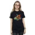 Miniatyrbild 2 av 3: Disney Dam/kvinnor Wreck It Ralph Race Skull Boyfriend T-shirt i bomull