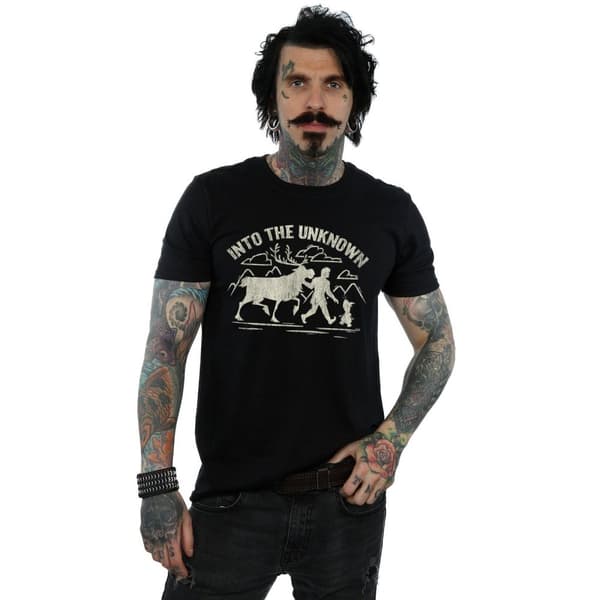 Disney Mens Frozen 2 Into The Unknown T-Shirt