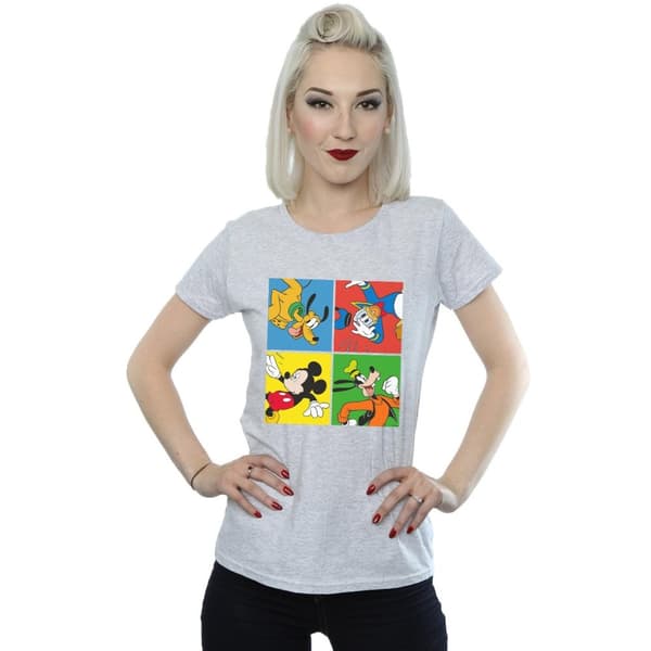 Disney Dam/Tjej Musse Pigg Vänner T-shirt i bomull