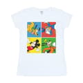Miniatyrbild 1 av 4: Disney Dam/Tjej Musse Pigg Vänner T-shirt i bomull