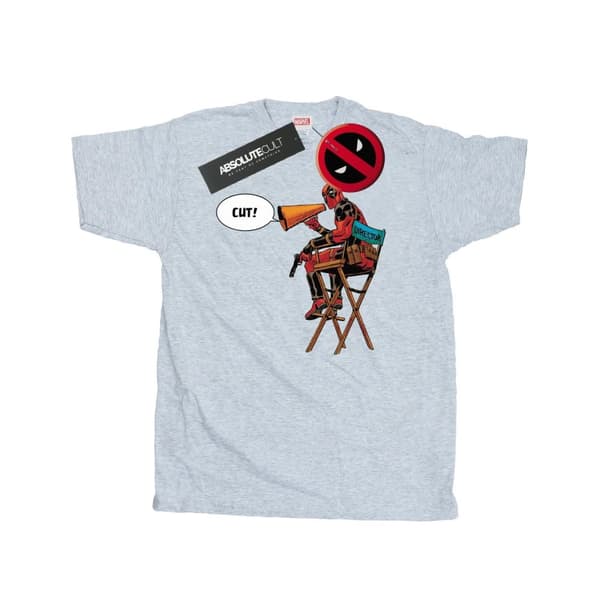 Marvel Deadpool - T-shirt med regissörsstol för herrar