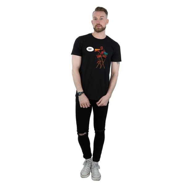 Marvel Deadpool - T-shirt med regissörsstol för herrar
