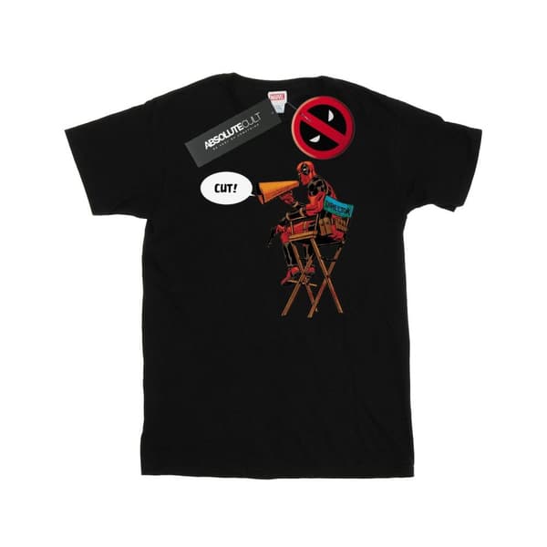 Marvel Deadpool - T-shirt med regissörsstol för herrar