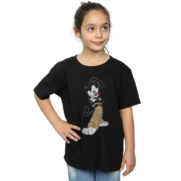 Animaniacs Girls Yakko Classic Pose Cotton T-Shirt