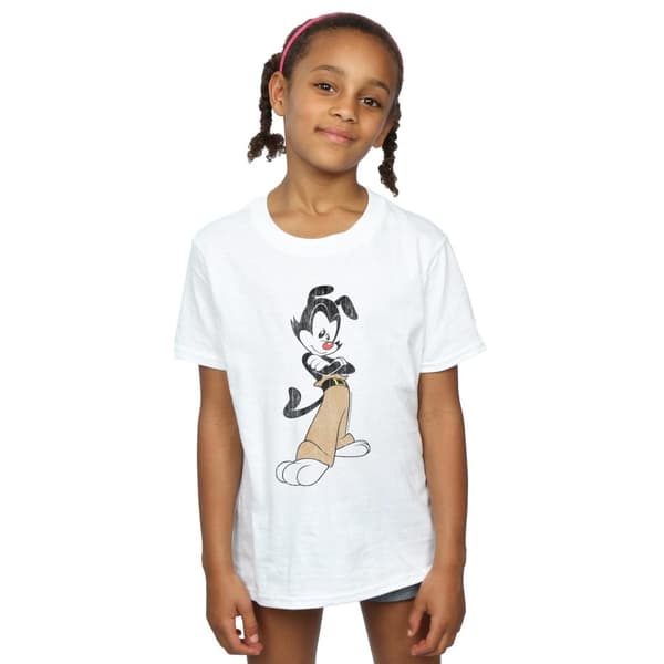 Animaniacs Girls Yakko Classic Pose Cotton T-Shirt