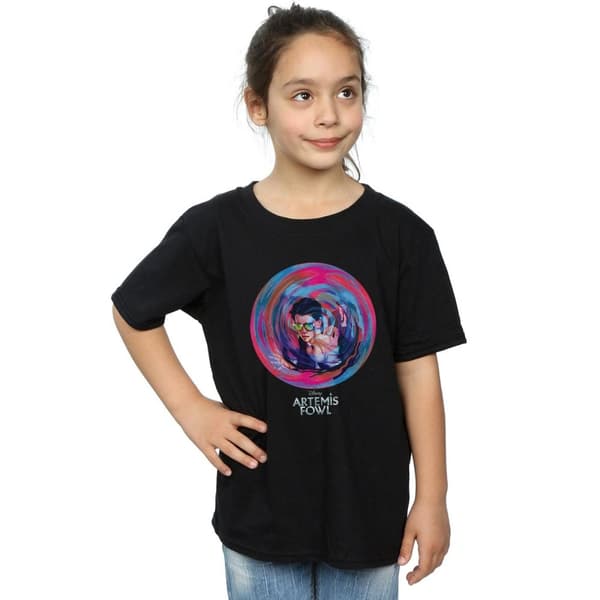 Disney Girls Artemis Fowl Portal Cotton T-Shirt