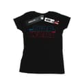 Miniatyrbild 1 av 3: Star Wars T-shirt i bomull med ljussabel-logotyp för damer/damer