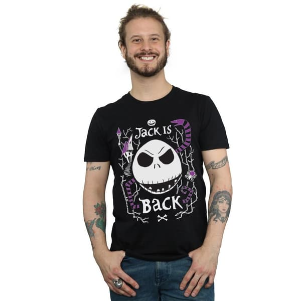 Disney T-shirt för herrar Nightmare Before Christmas Jack Is Back
